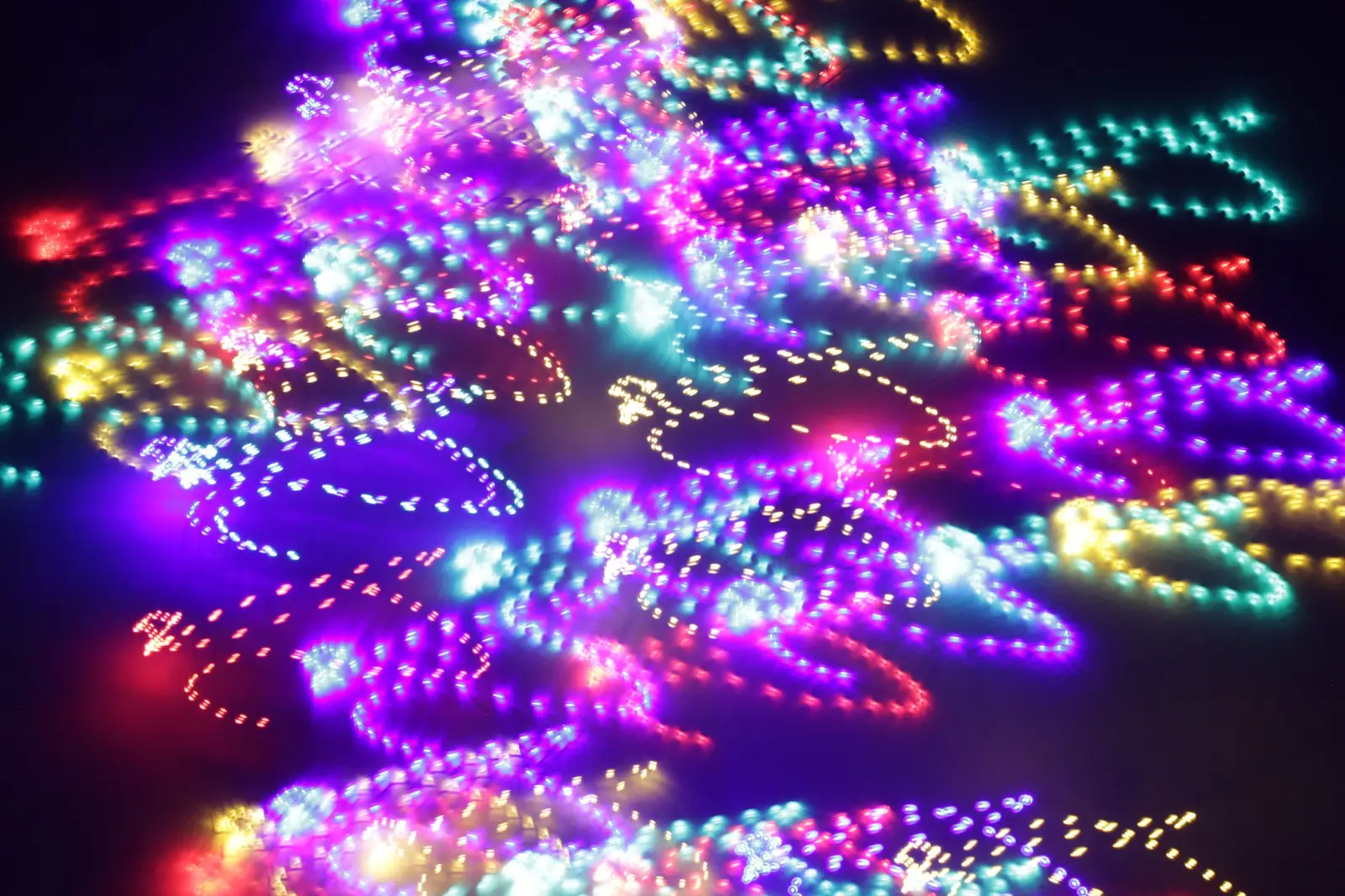 Fotografía de luces